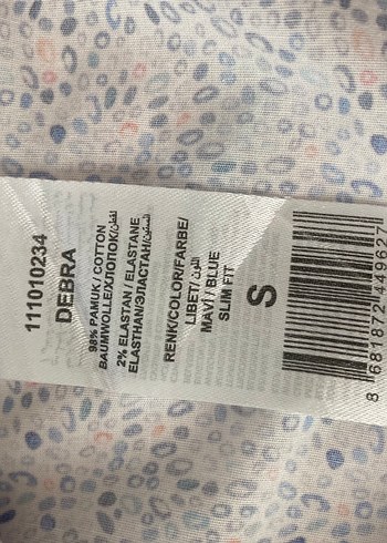 Lufian Desenli Slim Fit Erkek Gömlek - Görsel 5