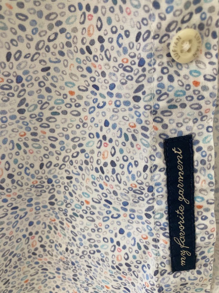 Lufian Desenli Slim Fit Erkek Gömlek - Görsel 3