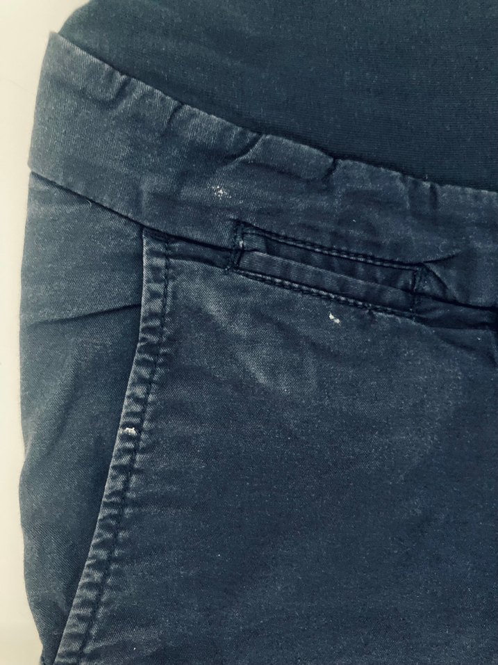 H&M Mama Gri ve Mavi Hamile Şortları - Görsel 2