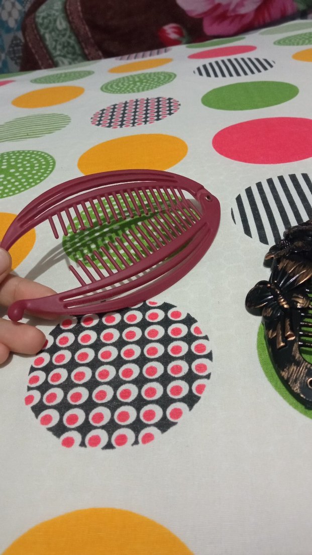 Renkli Retro Kadın Saç Aksesuarı - Görsel 2