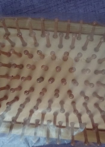 Ahşap bambu Saç Fırçası - Görsel 4