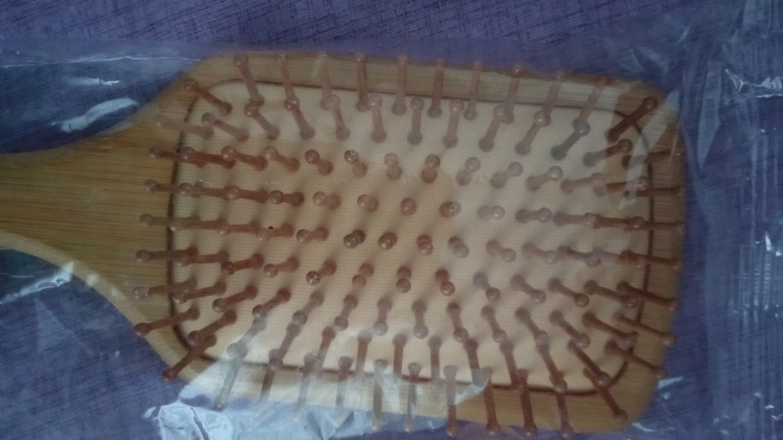 Ahşap bambu Saç Fırçası - Görsel 4