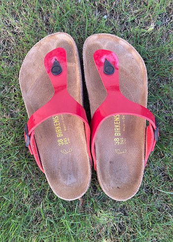 Birkenstock Birkenstock marka Kırmızı Kadın Terlik