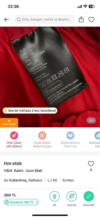 l Beden kırmızı Renk Gusto Elbıse