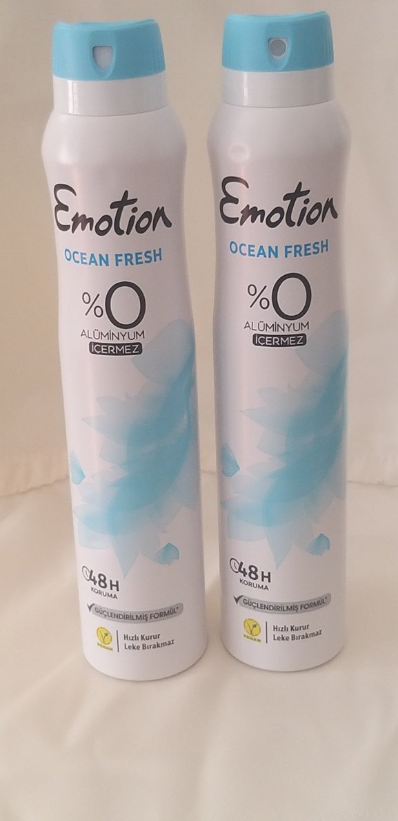 Emotion Ocean Fresh Kadın Deodorant 200ml 2'li - Görsel 3