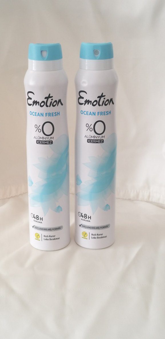 Emotion Ocean Fresh Kadın Deodorant 200ml 2'li - Görsel 2