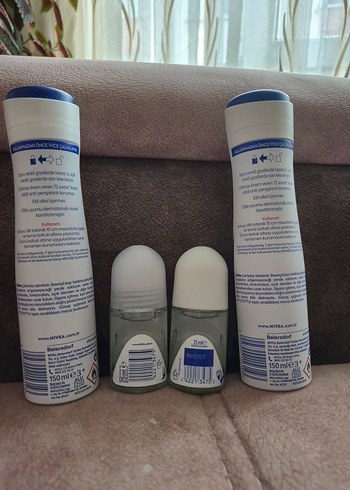 Nivea Black & White Kadın Deodorant Seti - Görsel 3