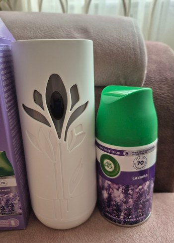 Air Wick Otomatik Lavanta yedek Sprey 250 ml +PİL SIFIR - Görsel 4