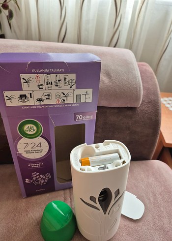 Air Wick Otomatik Lavanta yedek Sprey 250 ml +PİL SIFIR - Görsel 7