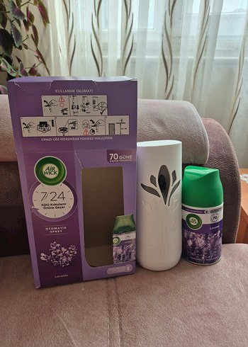 Air Wick Otomatik Lavanta yedek Sprey 250 ml +PİL SIFIR - Görsel 3