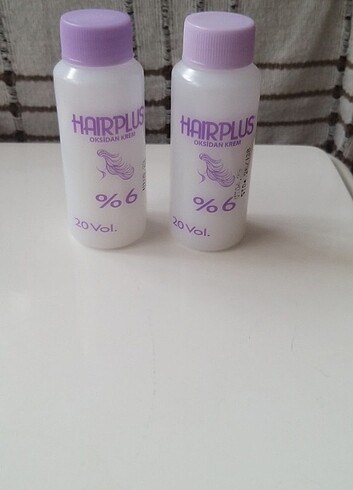 HAIRPLUS OKSİDAN KREM 20 VOLÜM 60ML 2ADET