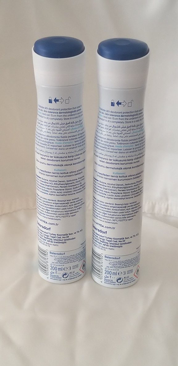 NİVEA  FRESH  NATURAL  KADIN  DEODORANT  200 ml 2 ADET - Görsel 4