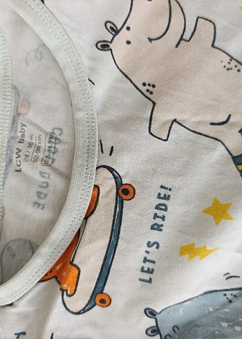 Çocuklar için Renkli Baskılı tulum - Görsel 3