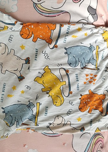 Çocuklar için Renkli Baskılı tulum - Görsel 2