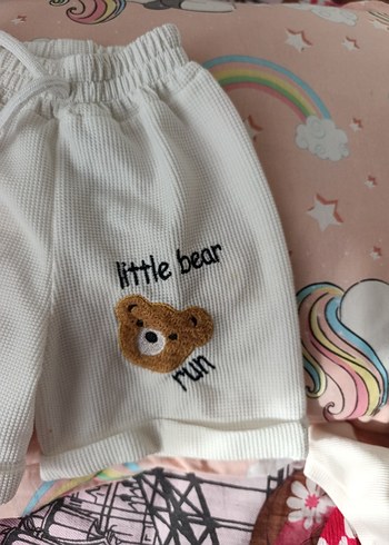 Beyaz Baskılı Çocuk Atlet - Görsel 3