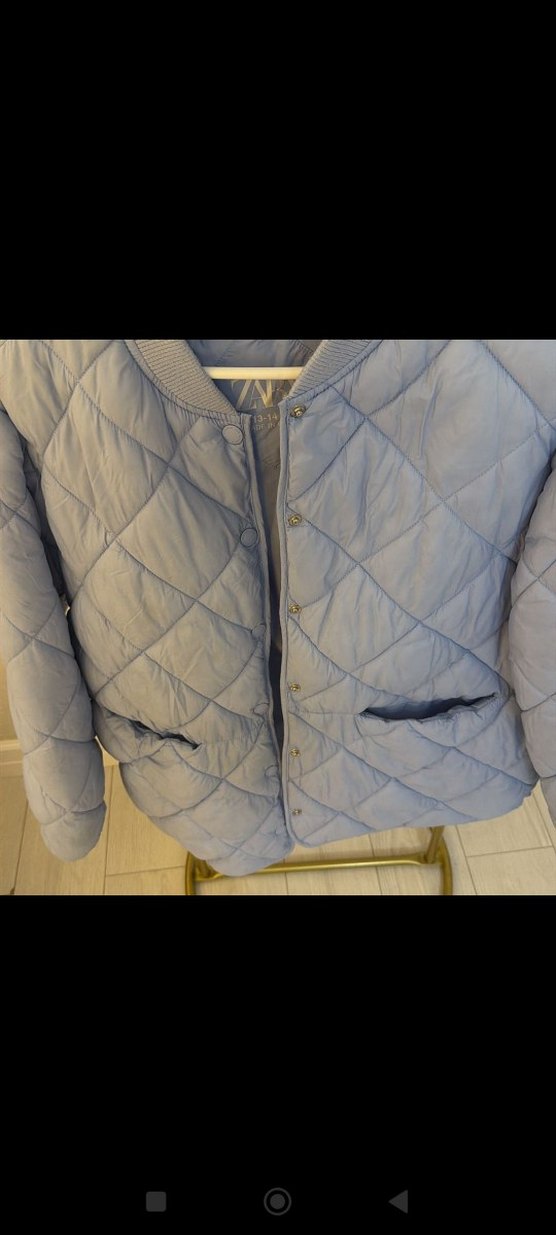 Gri Mini Düğmeli Kadın Ceket - Görsel 2