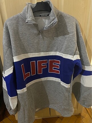 Gri sweatshirt