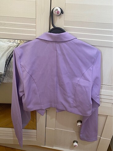 H&M Hm ince lila ceket