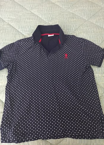 Erkek Siyah Desenli Polo Tişört - Görsel 6