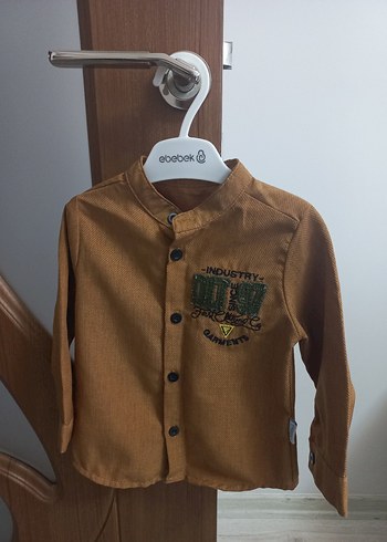 Erkek Bebek Gömlek Süveter takım - Görsel 3