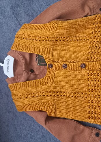 Erkek Bebek Gömlek Süveter takım - Görsel 4