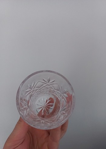 Kesme Desenli 6'lı Cam Bardak Seti - Görsel 4