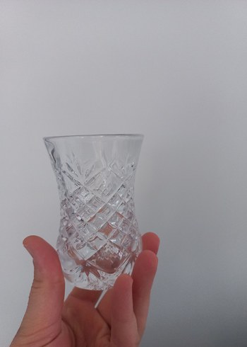 Kesme Desenli 6'lı Cam Bardak Seti - Görsel 3