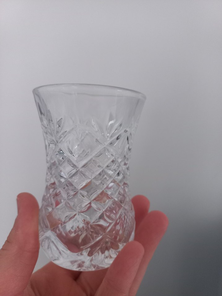 Kesme Desenli 6'lı Cam Bardak Seti - Görsel 5