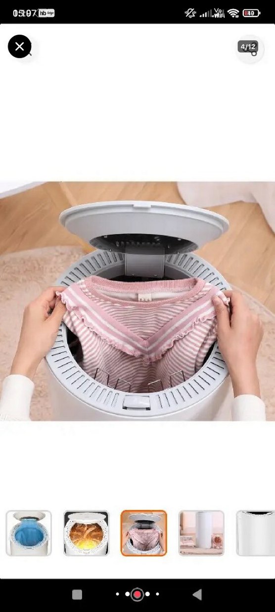 Lydsto L1 35 L Dezenfeksiyonlu Giysi Kurutucu - Görsel 4