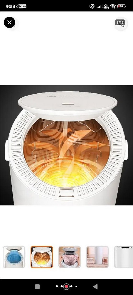 Lydsto L1 35 L Dezenfeksiyonlu Giysi Kurutucu - Görsel 3