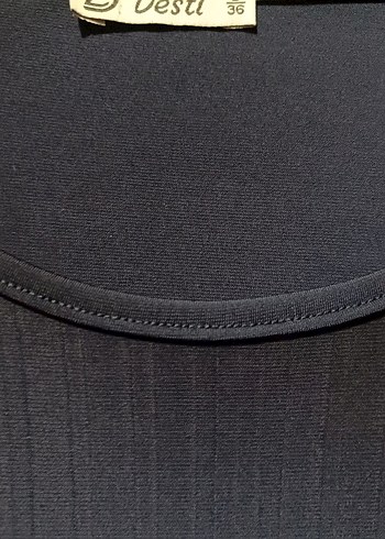 Kadın Renkli Piliseli Uzun Tunik - Görsel 6