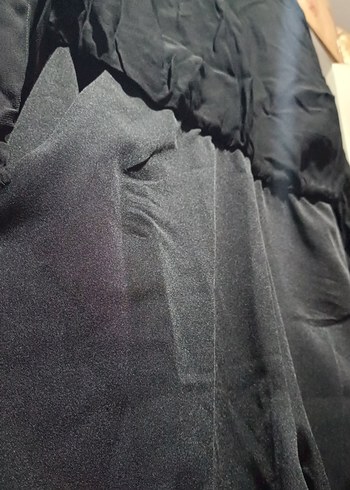 Kadın Siyah Uzun Kollu Abiye Tulum - Görsel 2