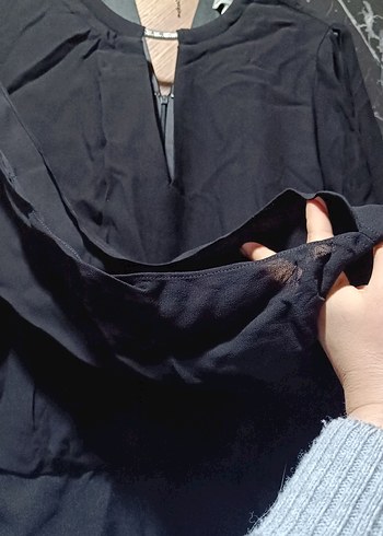 Kadın Siyah Uzun Kollu Abiye Tulum - Görsel 3