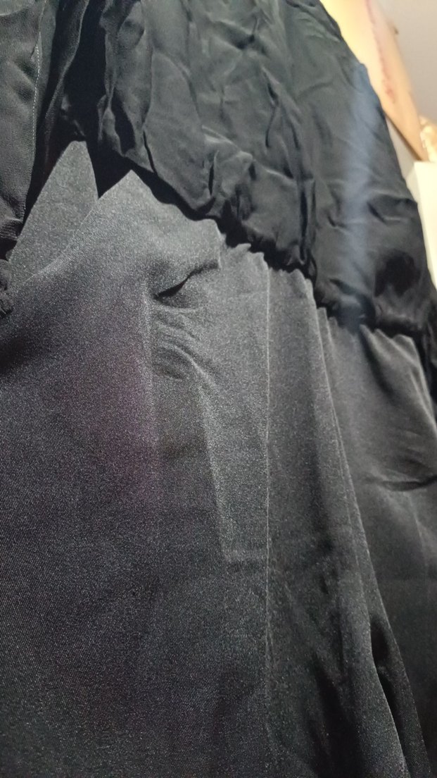 Kadın Siyah Uzun Kollu Abiye Tulum - Görsel 2