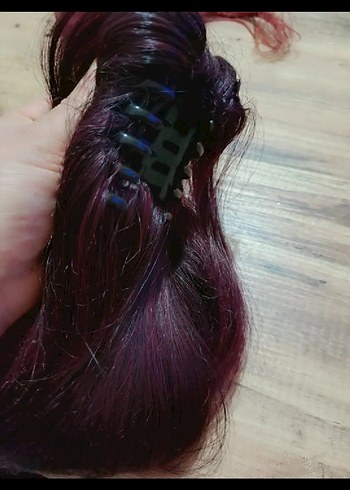 Bordo Saten Kadın Saç Aksesuarı - Görsel 5