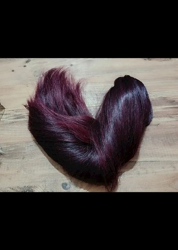 Bordo Saten Kadın Saç Aksesuarı - Görsel 3