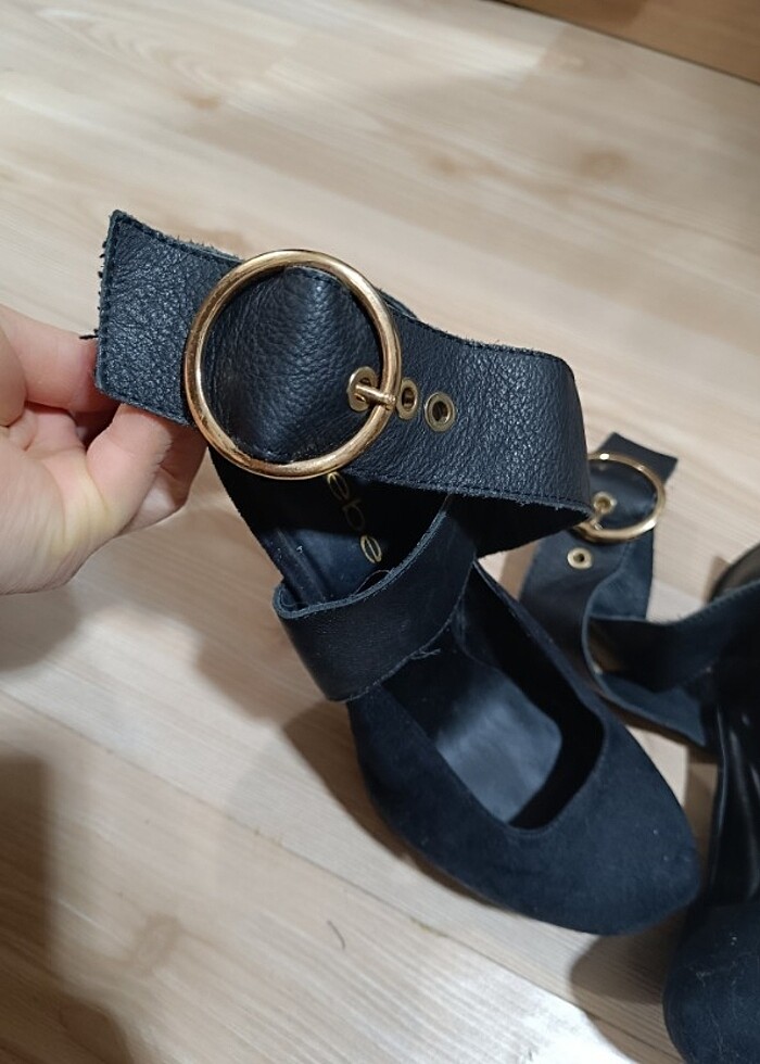 BEBE MARKA PLATFORM TOPUKLU AYAKKABI  - Görsel 3