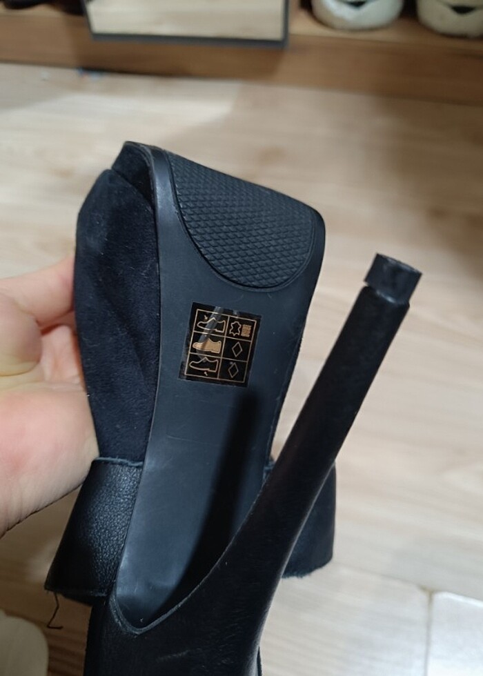 BEBE MARKA PLATFORM TOPUKLU AYAKKABI  - Görsel 4