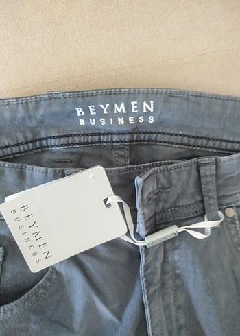 Beymen Business Beymen Business İndigo rengi normal bel Erkek Pantolon
