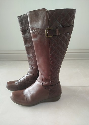 Hakiki Deri Kadın Çizme - Görsel 2