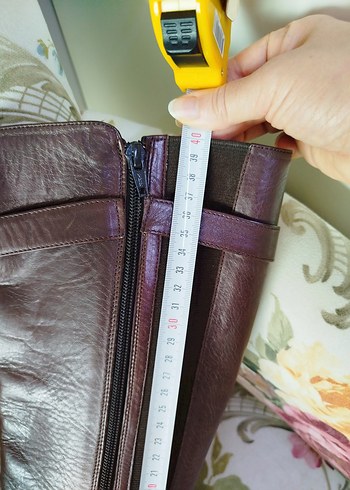 Hakiki Deri Kadın Çizme - Görsel 7