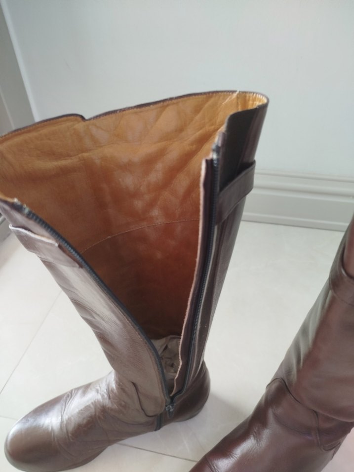 Hakiki Deri Kadın Çizme - Görsel 4