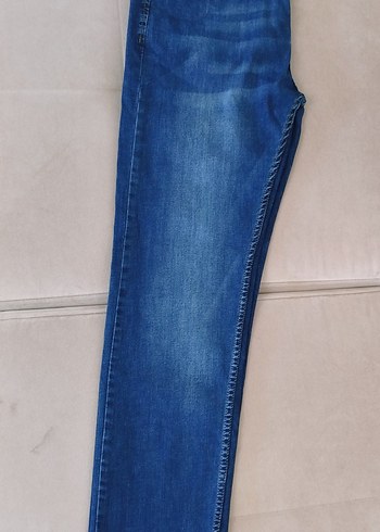 MacKenzie Lastikli Bel Erkek Jean Pantolon - Görsel 8