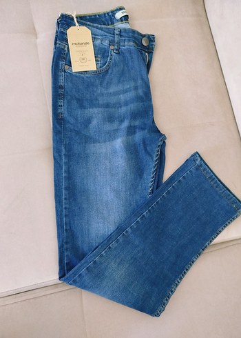 McKinley MacKenzie lastikli bel erkek Jean pantolon