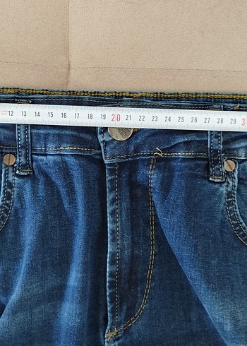 MacKenzie Lastikli Bel Erkek Jean Pantolon - Görsel 5