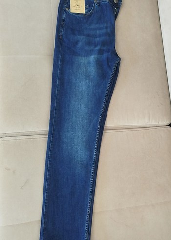 MacKenzie lastikli bel erkek Jean pantolon
