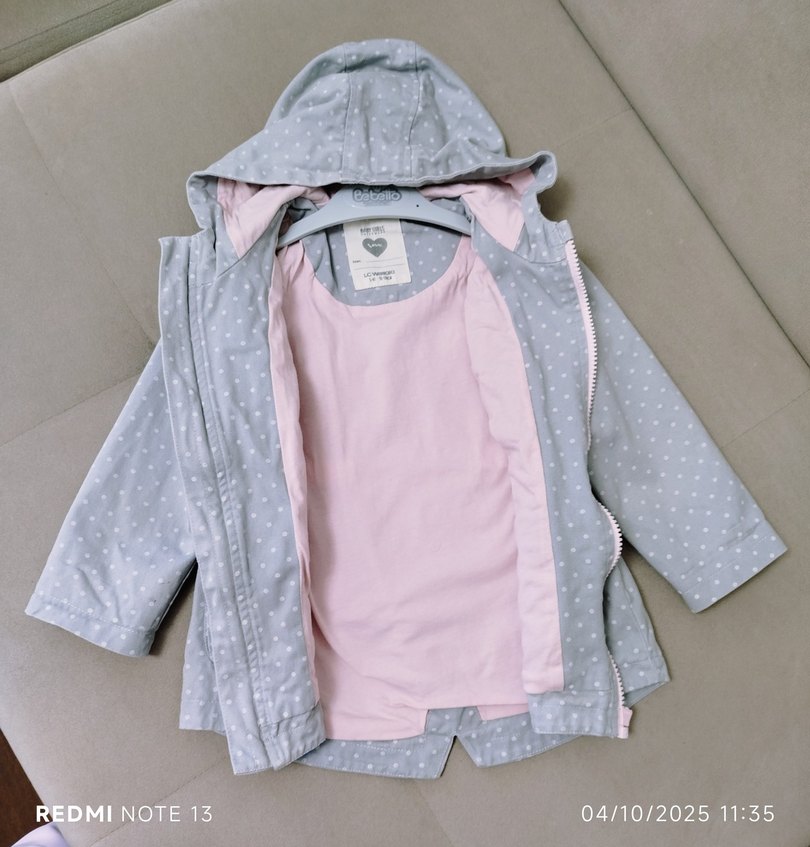 LC Waikiki Kız Çocuk Kapüşonlu mont - Görsel 2