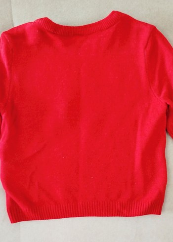 LCW Kız Çocuk Desenli Triko Kazak - Görsel 3