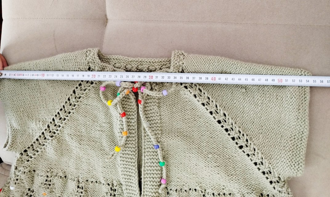 El Örgüsü Bohem Kadın Hırkası - Görsel 4