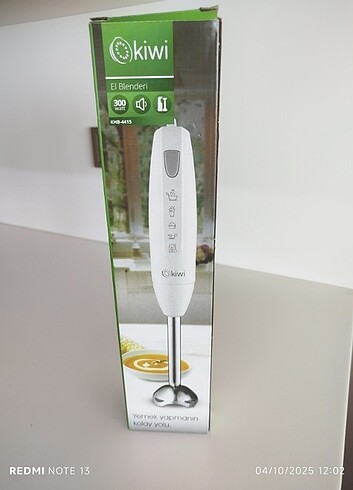 KIWI KHB-4415 Çubuk El Blender 300 W 